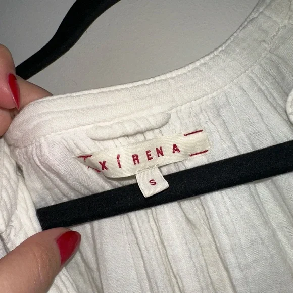 XiRENA White Sleeveless Flowy Dress Size Small - Picture 5 of 8